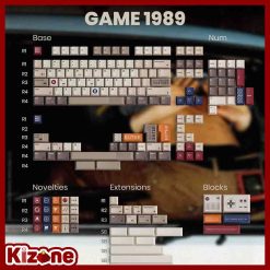 Keycap bàn phím cơ TUTKEYS Game 1989 (All in One)