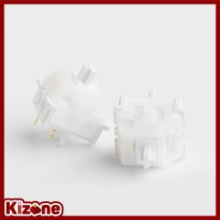 Switch bàn phím cơ KTT Baby White (5 pin / 45 switch - Linear)