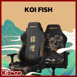 Ghế DXRacer Craft Pro Koi Fish Black (GC/LCF23LTA/KOI)