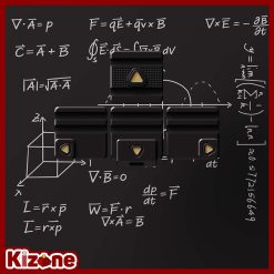 80Retros Vector - Black with Gold keycap