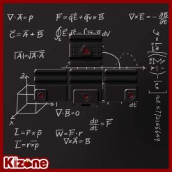 80Retros Vector - Black with Red keycap