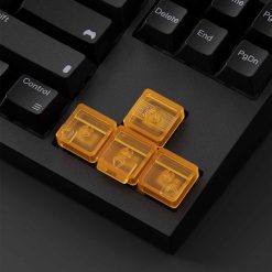 80Retros Vector - PEI keycap khi lắp lên phím